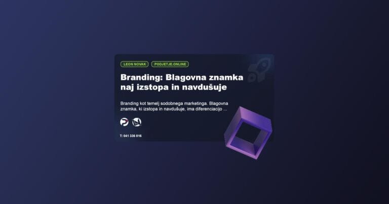 Branding - Blagovna znamka